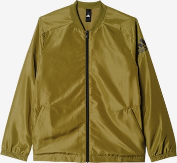 ADIDAS PERFORMANCE Urheilutakki 'Z.N.E' värissä vihreä: etupuoli