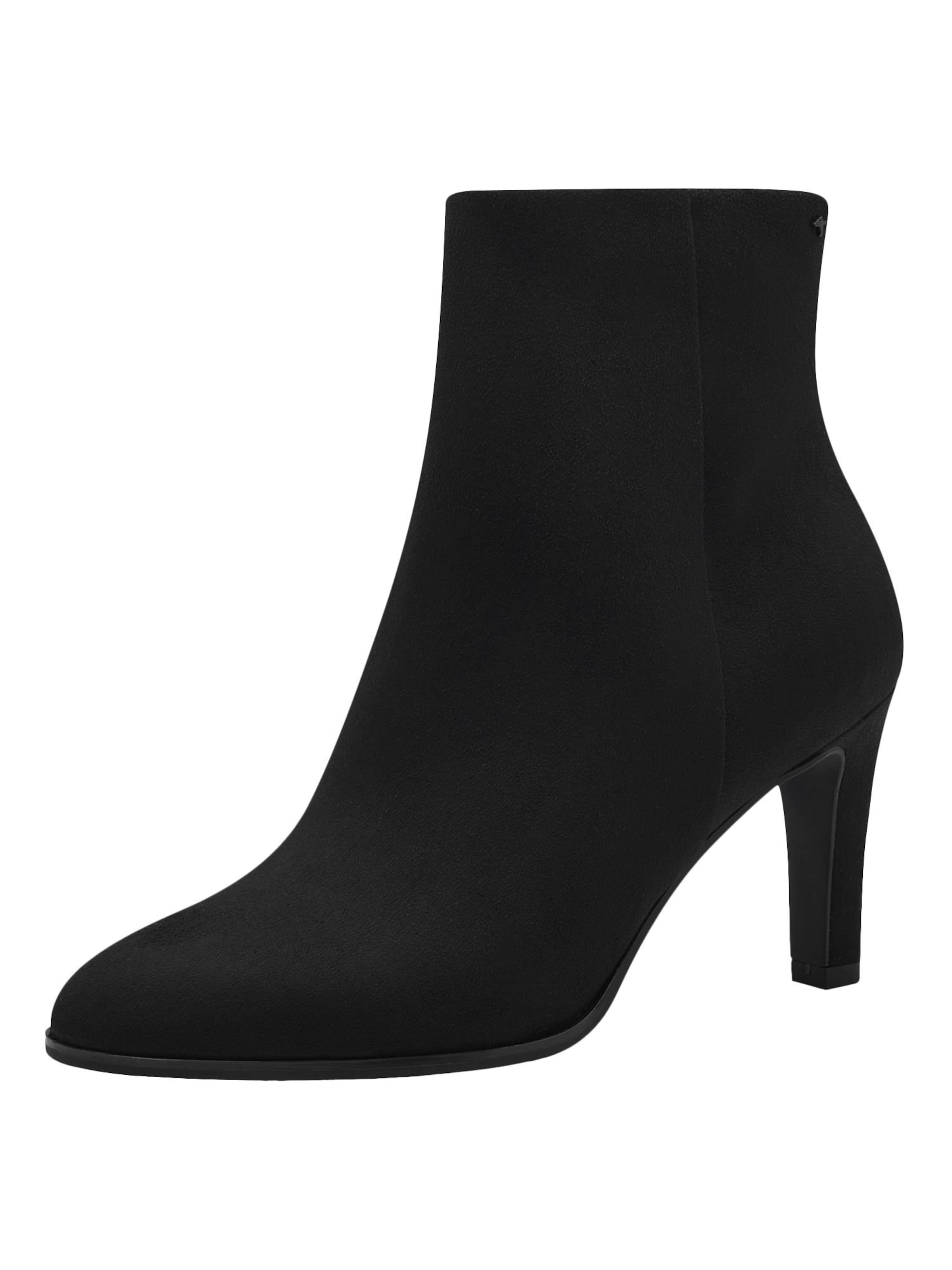 Tamaris Stiefelette in Schwarz: Vorderseite