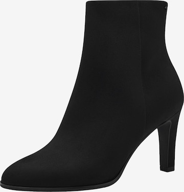 Bottines Tamaris en noir : devant