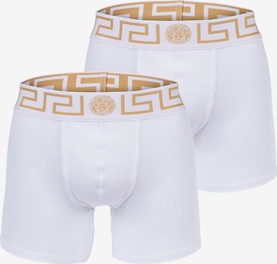 VERSACE Boxers en or / blanc, Vue avec produit