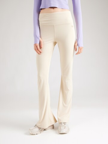 EA7 Emporio Armani Zvonový Sportovní kalhoty – šedá: přední strana