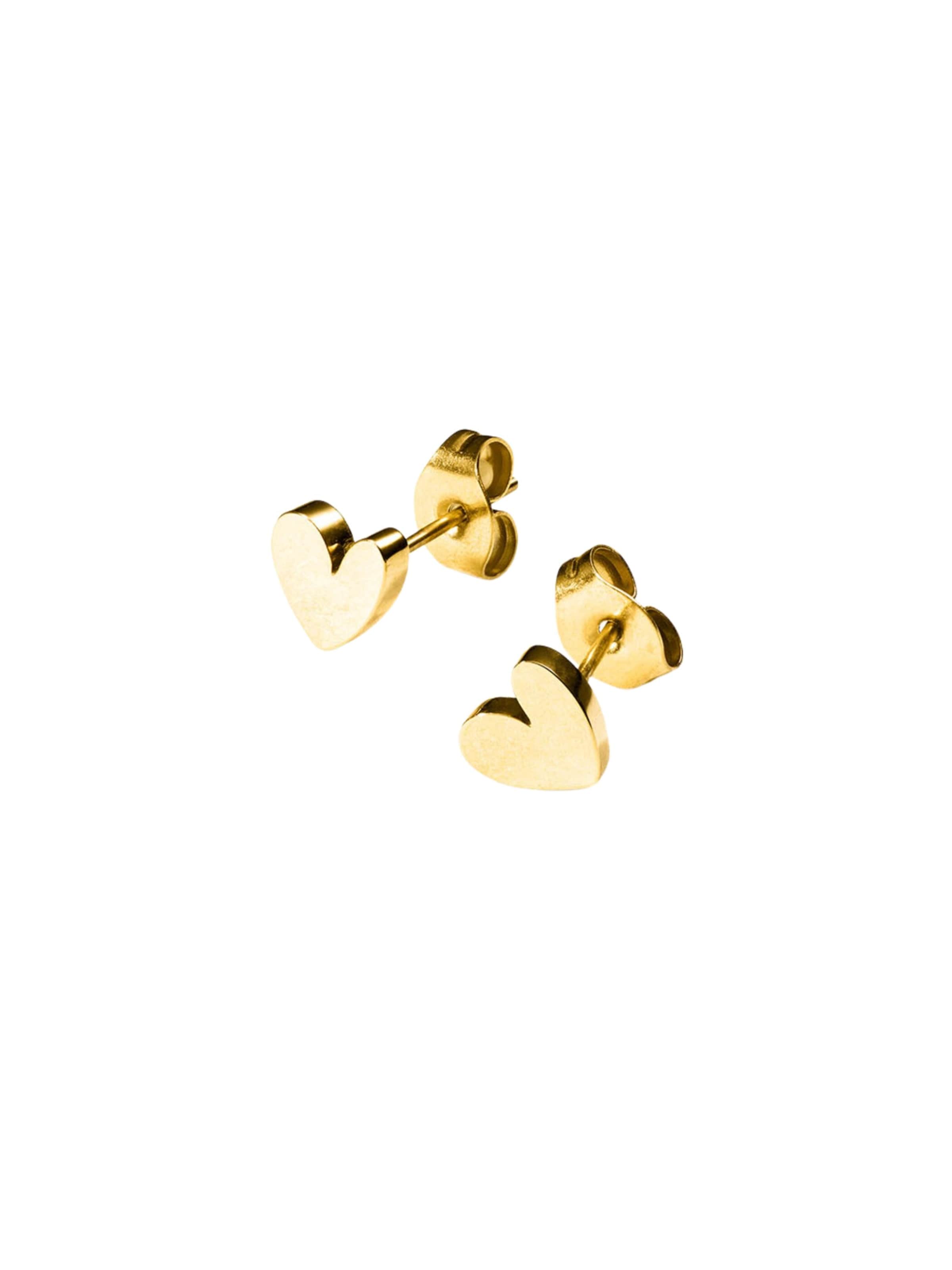 PURELEI Earrings 'Tiny Heart' in Gold