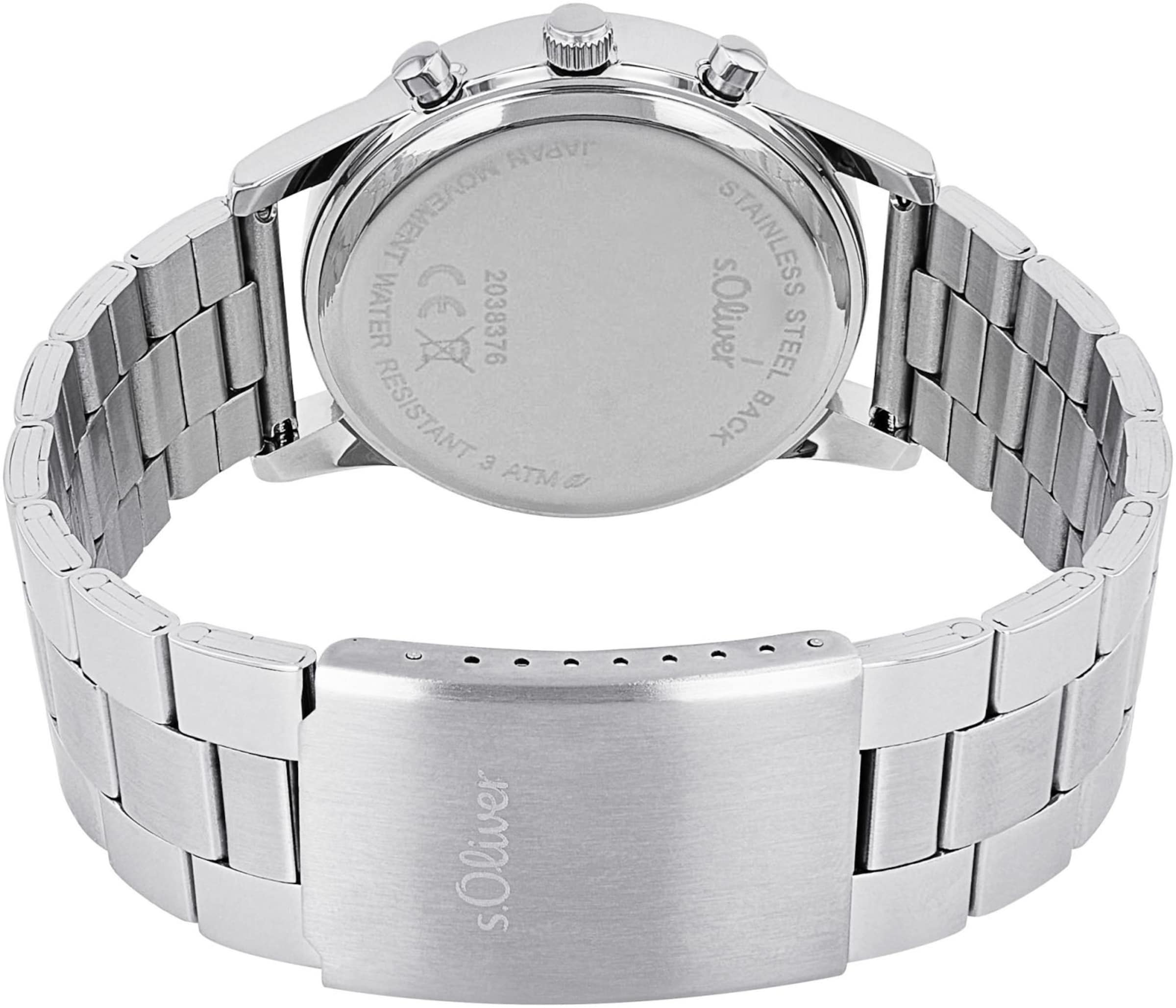 s.Oliver Analog Watch in Silver