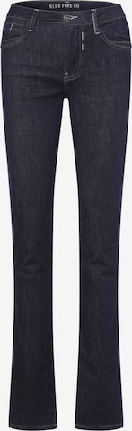 Blue Fire Slimfit Jeans in Blauw: voorkant