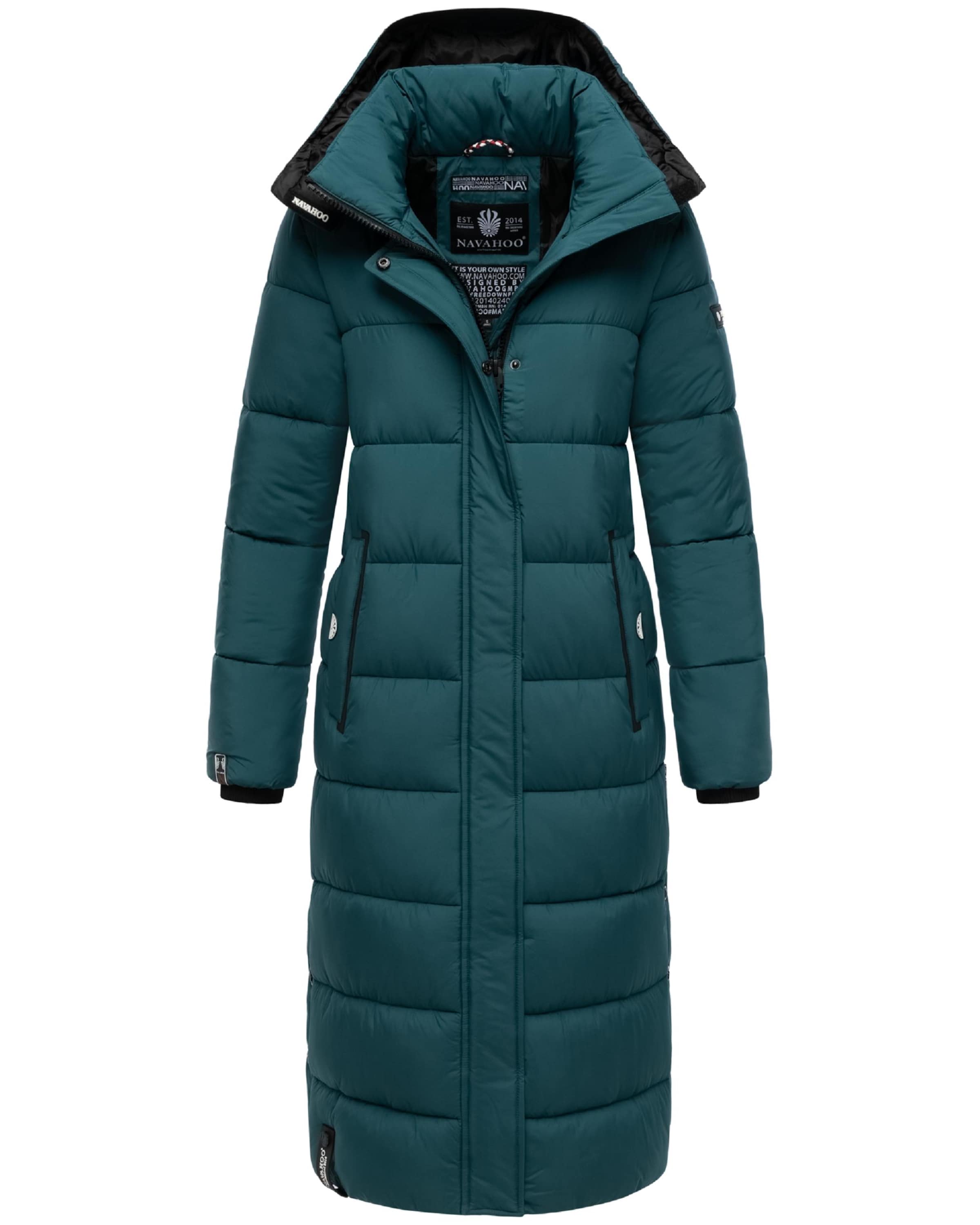 Cappotto invernale 'Isalie' di NAVAHOO in verde: frontale