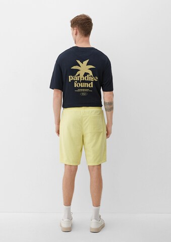 s.Oliver Loose fit Pants in Yellow