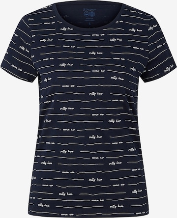 TOM TAILOR T-Shirt 'Maritim' in Blau: predná strana