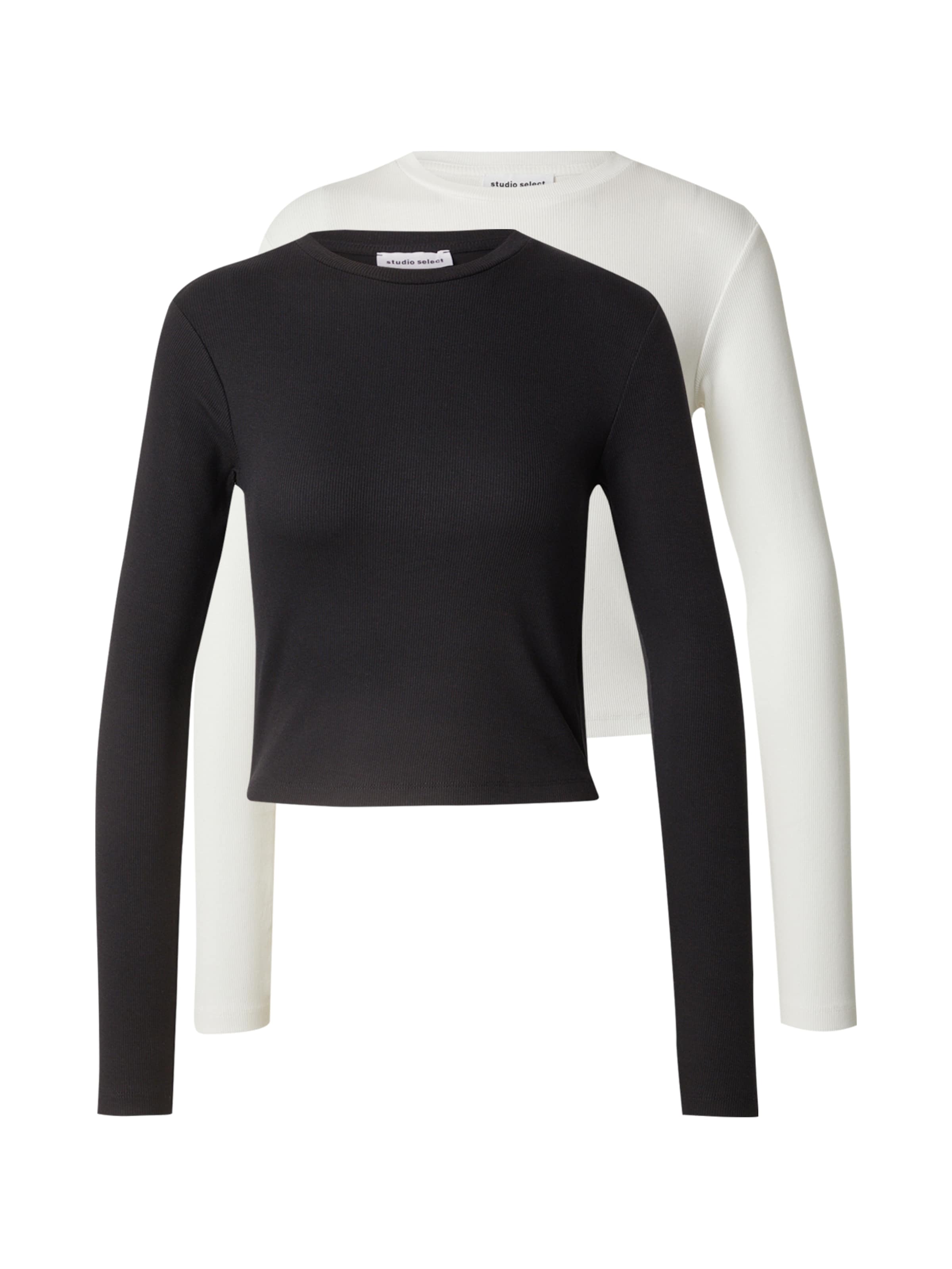 juoda studioselect Marškinėliai 'Betty': priekis