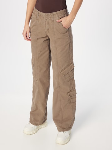 BDG Urban Outfitters Loose fit Cargo Pants in Green: front