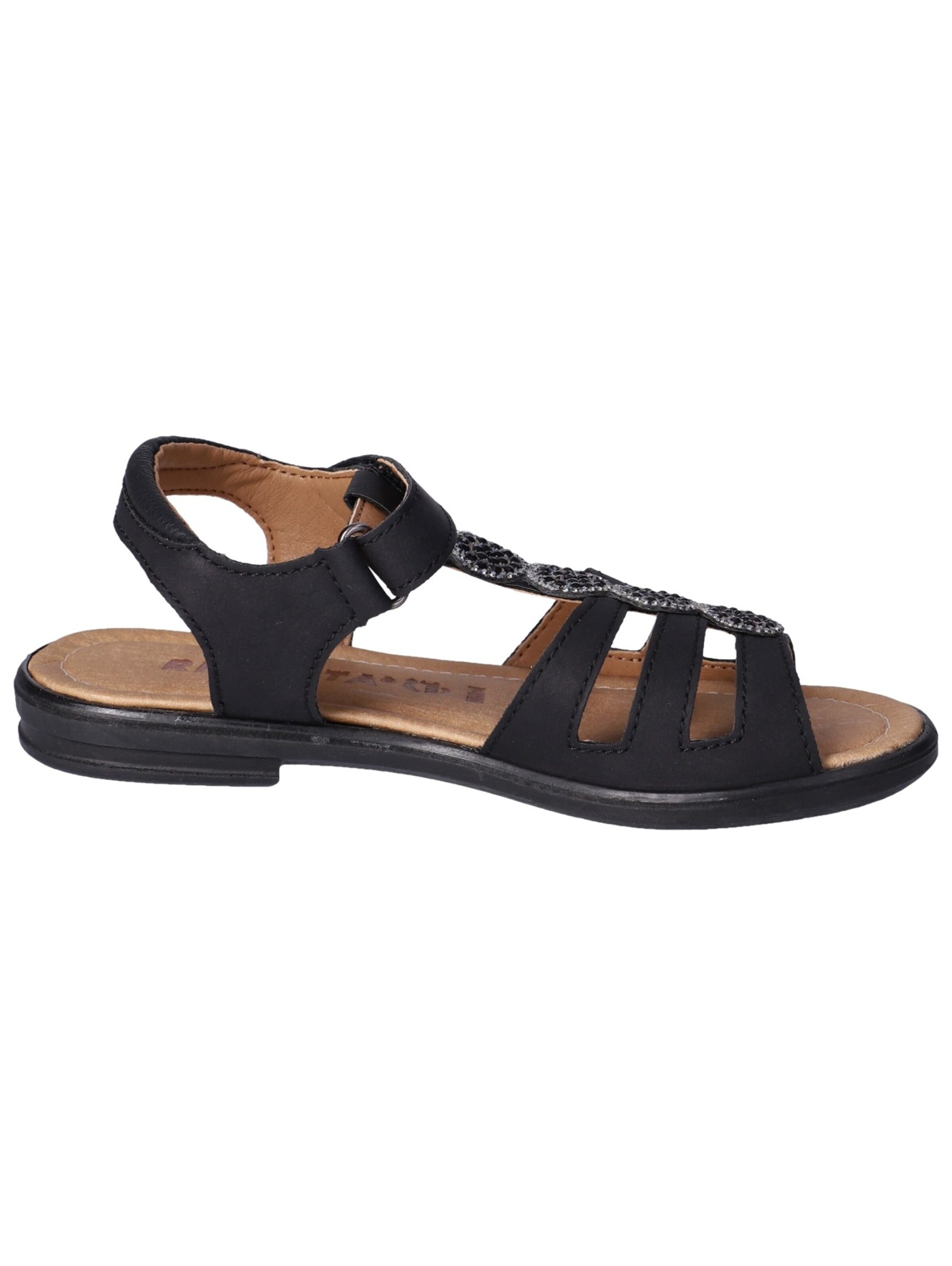 RICOSTA Sandalen 'Ana' in Zwart