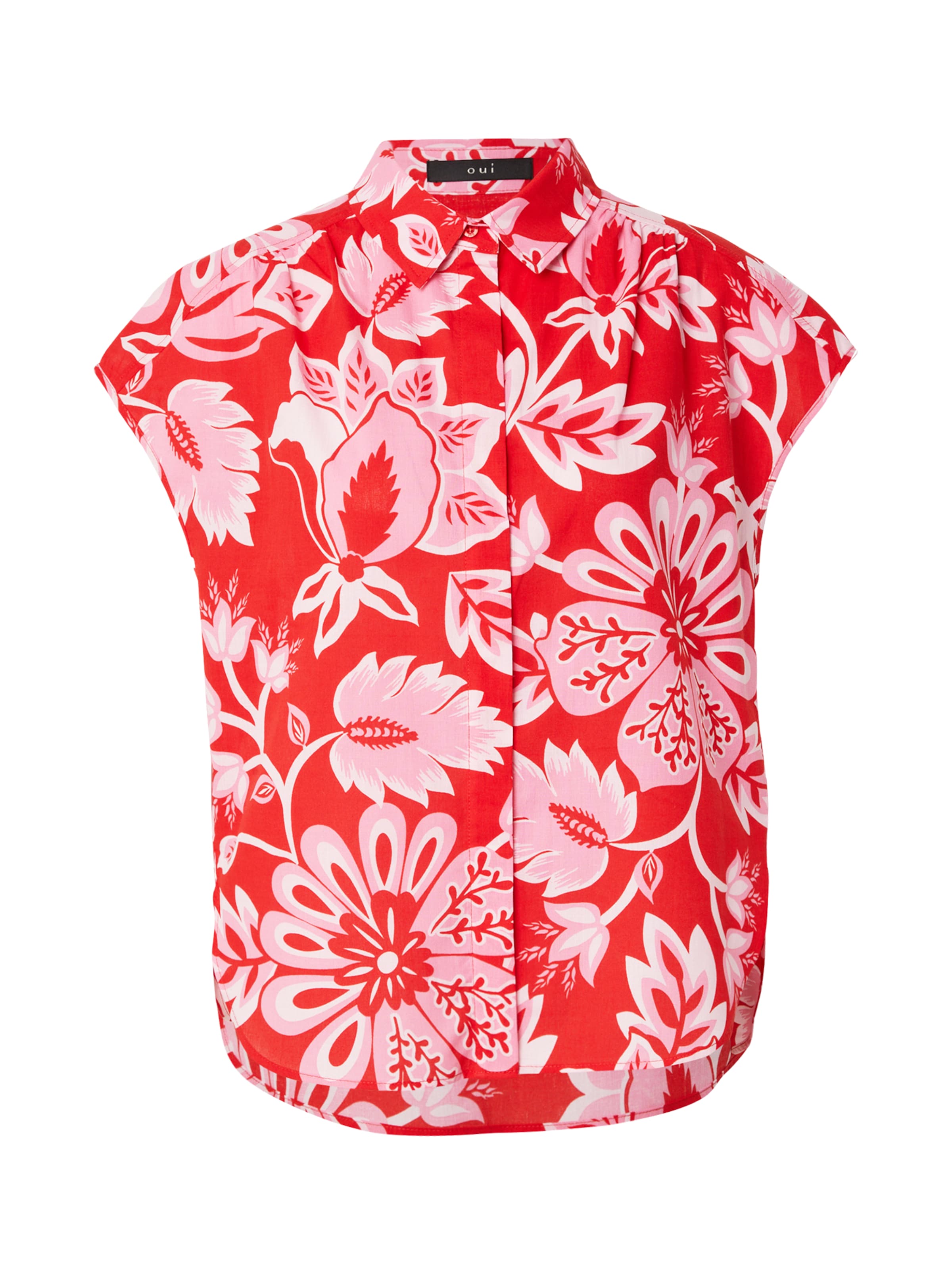 OUI Pluus, värv punane: eest vaates