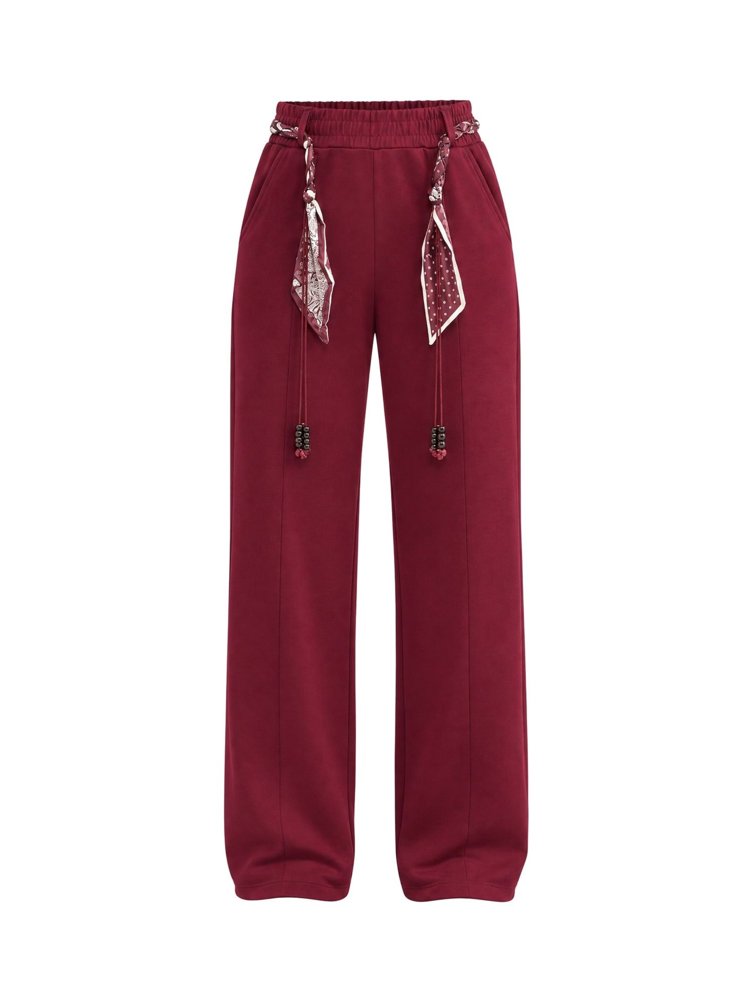 Lady Bersan Trousers 'Jogginghose' in Red: front