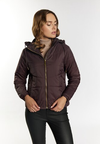 faina Between-Season Jacket 'Tassia' in Brown