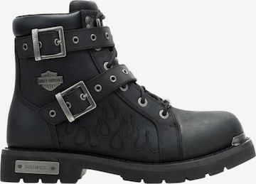 Boots Harley Davidson en noir : devant