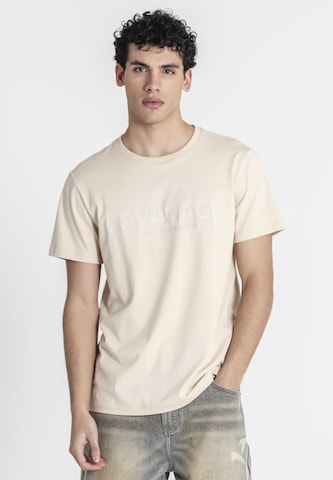T-Shirt Gianni Kavanagh en beige : devant