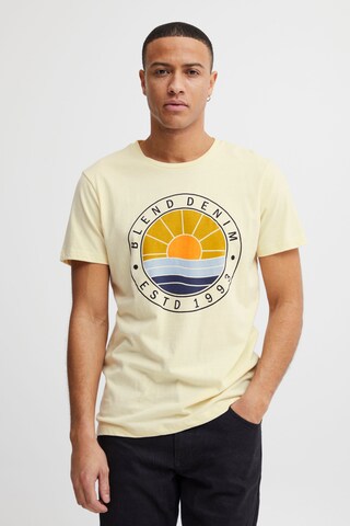 T-Shirt 'bammer' BLEND en beige : devant
