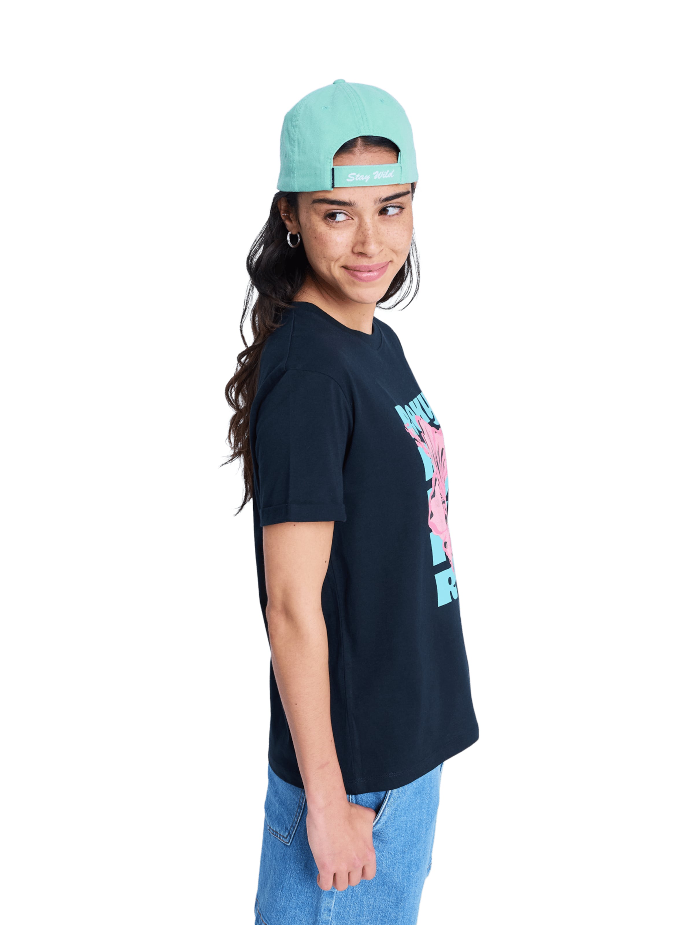 ROXY Μπλουζάκι 'Oceanregular Poster' σε μπλε