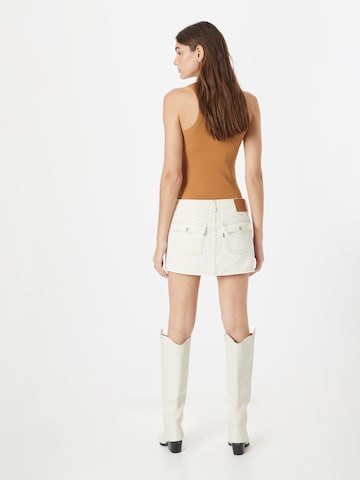 LEVI'S ® - Saia 'XS Skirt' em branco