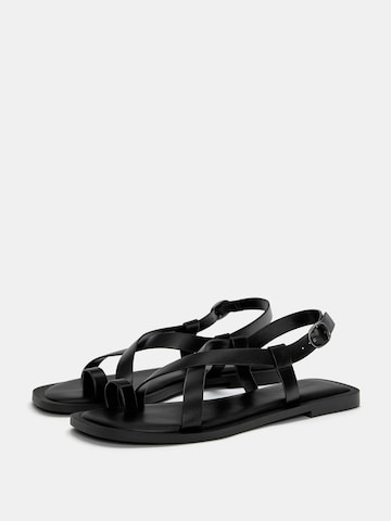 Pull&Bear Varvastossut värissä musta