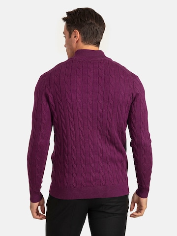 Jacey Quinn Sweater in Purple