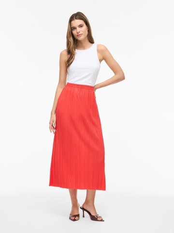 VILA Rok 'VIPlisa' in Rood