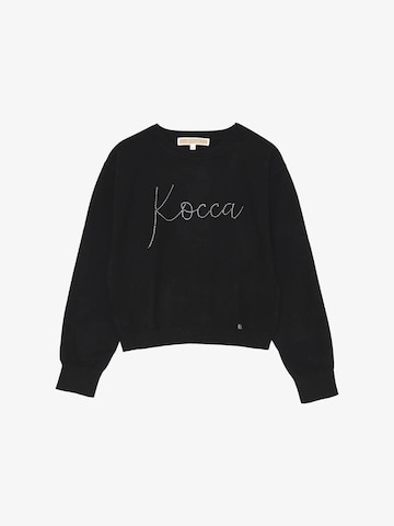 Kocca Pullover 'TONA' in Schwarz: Vorderseite