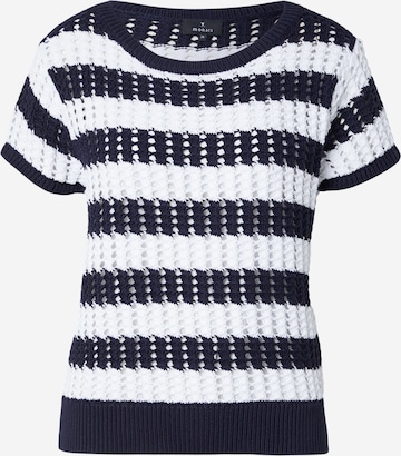 mėlyna monari Megztinis: priekis