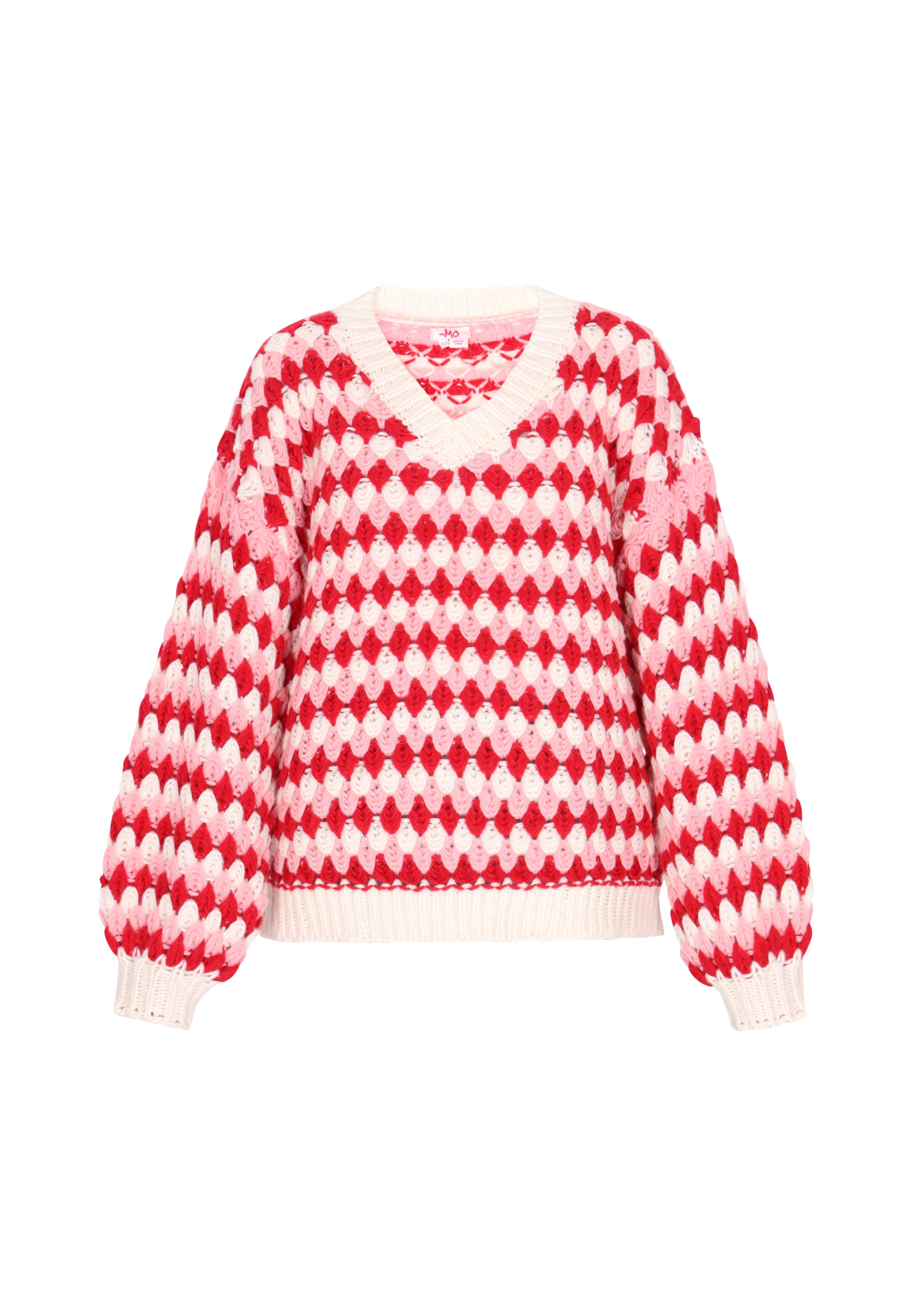 MYMO Свитер 'Young Fashion' в Красный: спереди