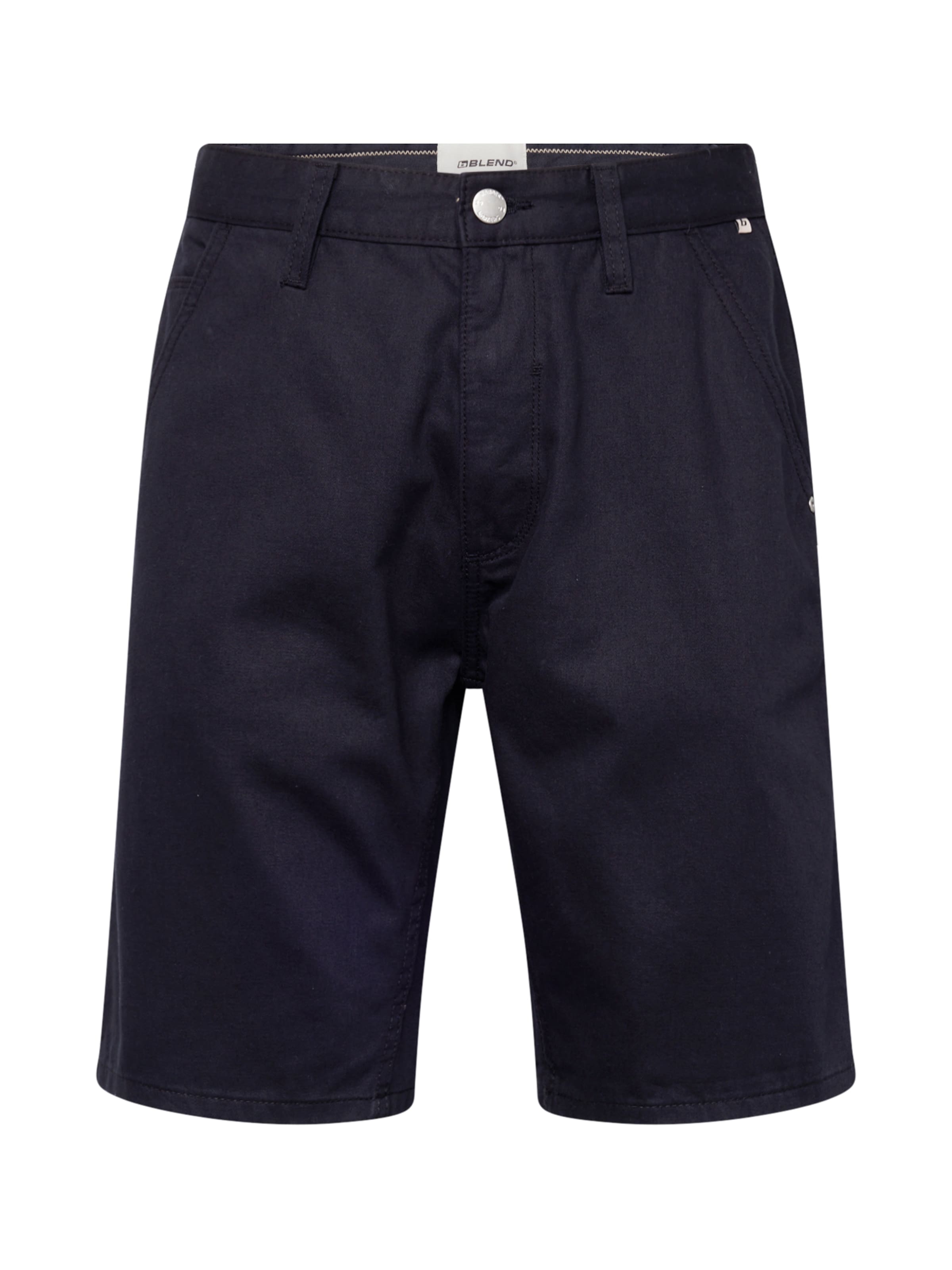 BLEND Regular Pants in Black: front