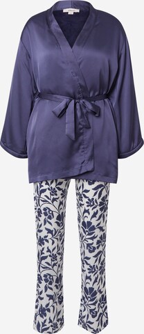 ETAM Pyjama 'TYSSEM' in Blauw: voorkant