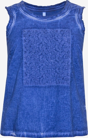 SHEEGO Top in Blue: front