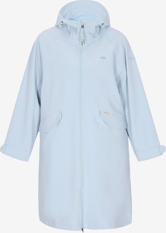 Schmuddelwedda Raincoat in Blue: front
