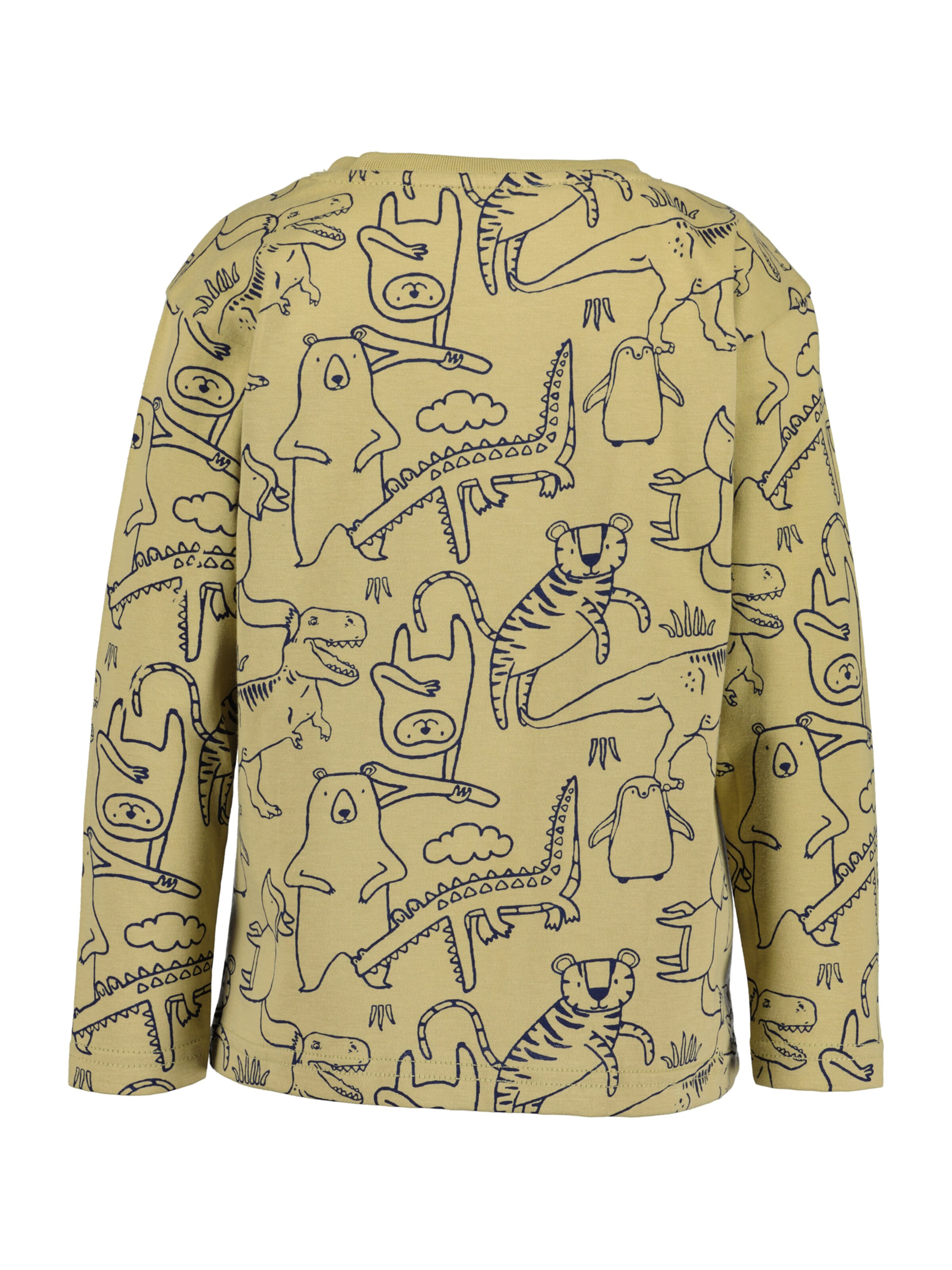 BLUE SEVEN Футболка в Зеленый