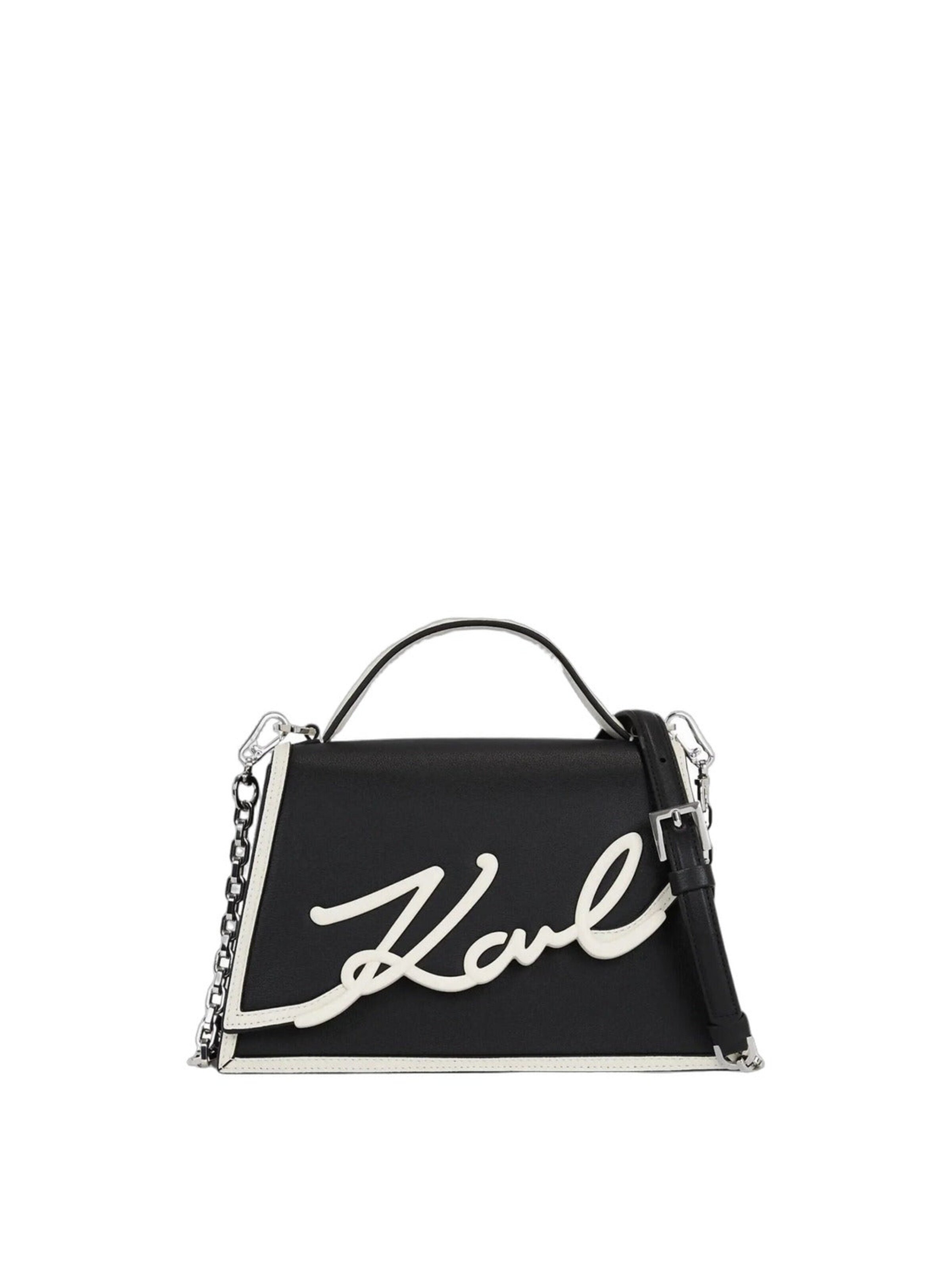 Karl Lagerfeld Ročna torbica 'Essentials' v velikosti One Size  | črna barva, Prikaz izdelka