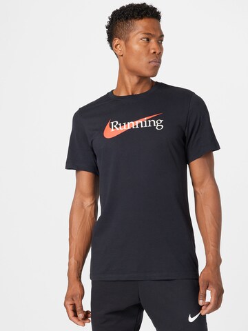 NIKE Functioneel shirt in Blauw: voorkant