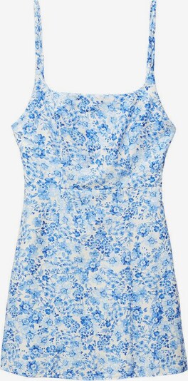 MANGO Plážové šaty 'Concha' - modrá / bílá, Produkt
