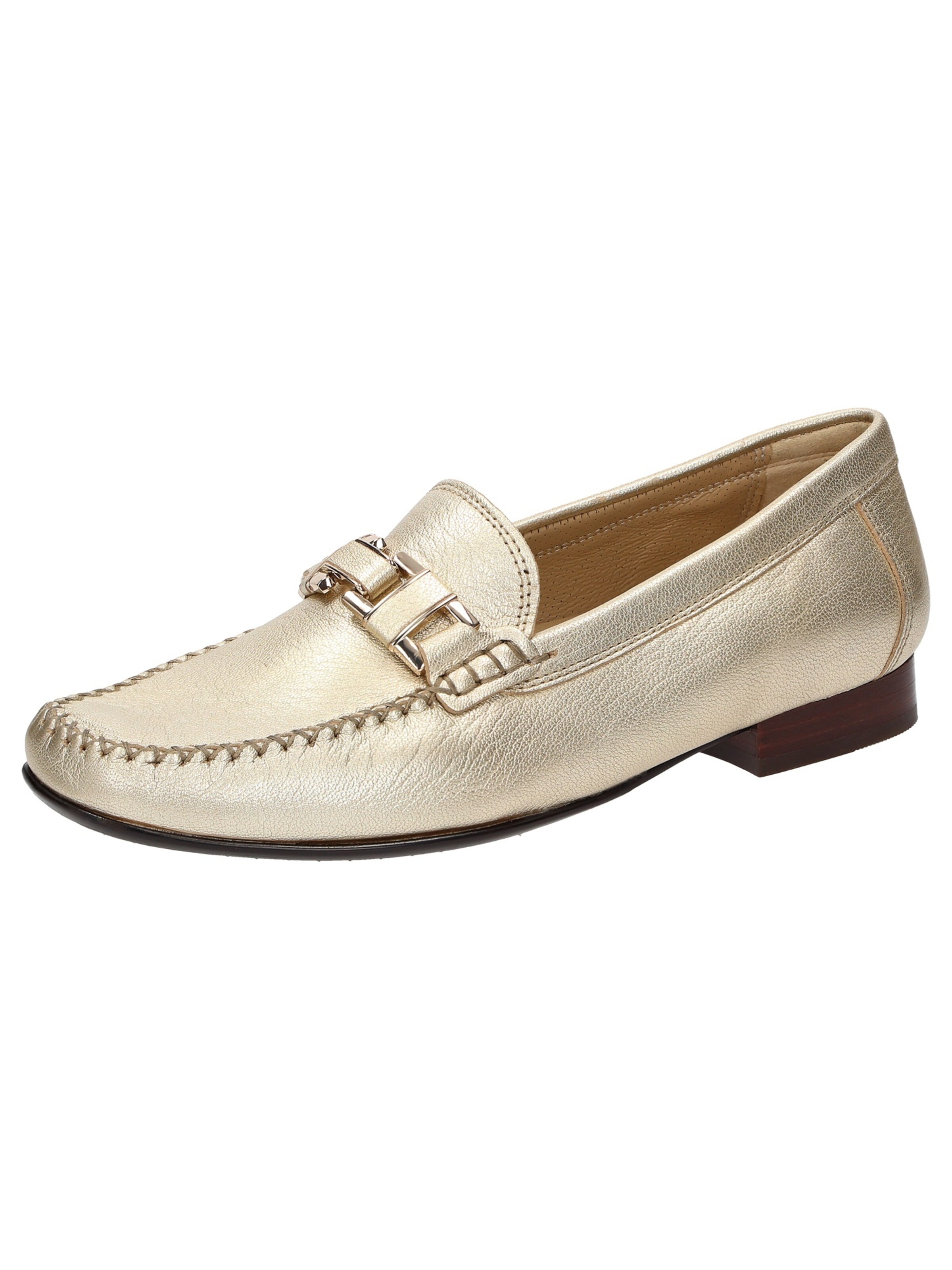 Chaussure basse 'Cambria' SIOUX en or : devant
