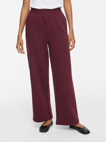 Wide leg Pantaloni 'VIVERA' di VILA in rosso