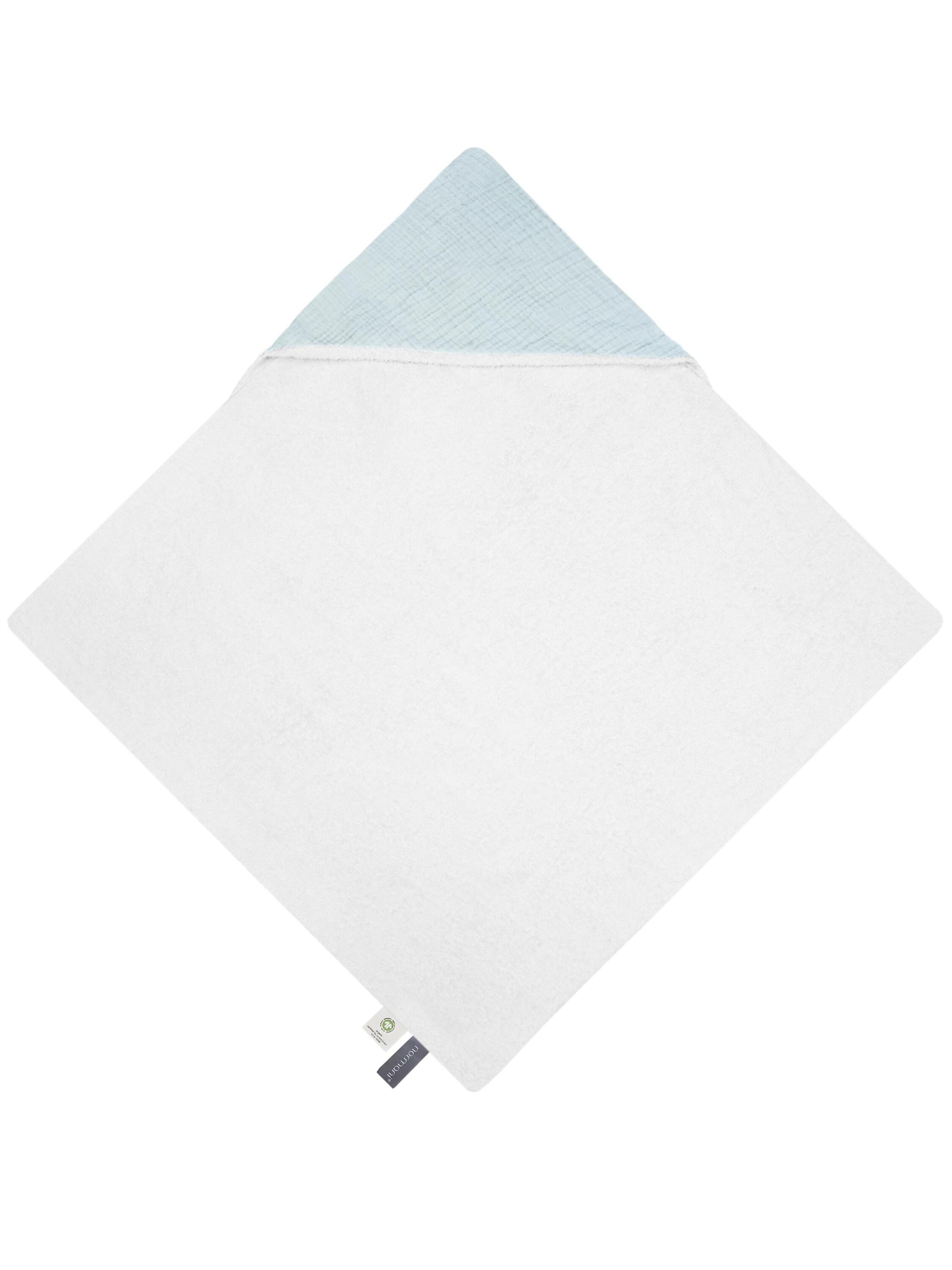 normani Tuch 'Musselin' in Weiß: Vorderseite