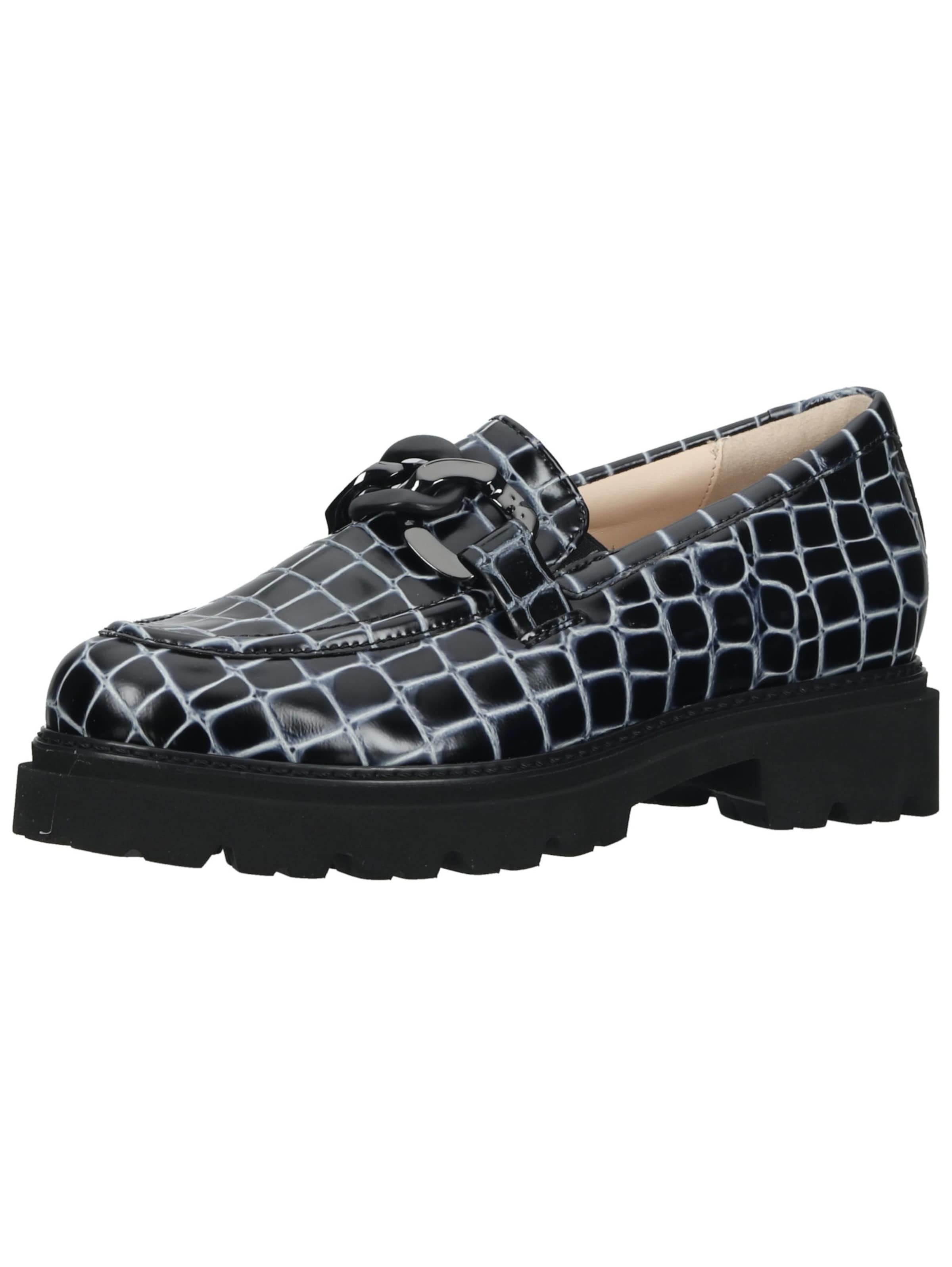 Chaussure basse HASSIA en noir : devant