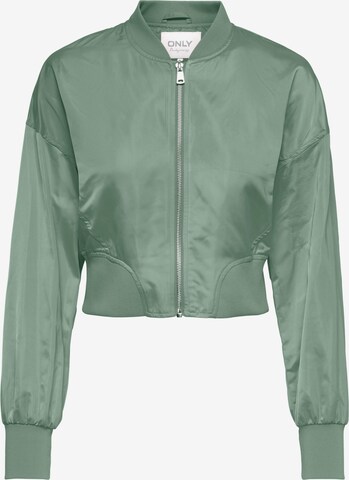 Veste mi-saison 'JACKIE' ONLY en vert : devant