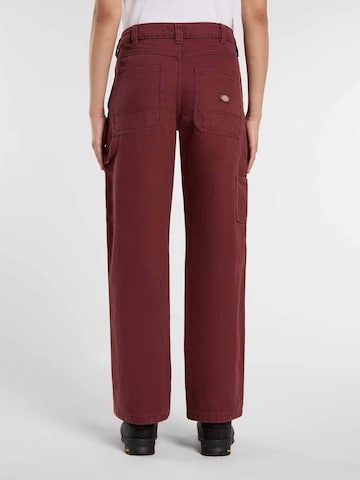 Loosefit Pantalon 'Carpenter' DICKIES en marron