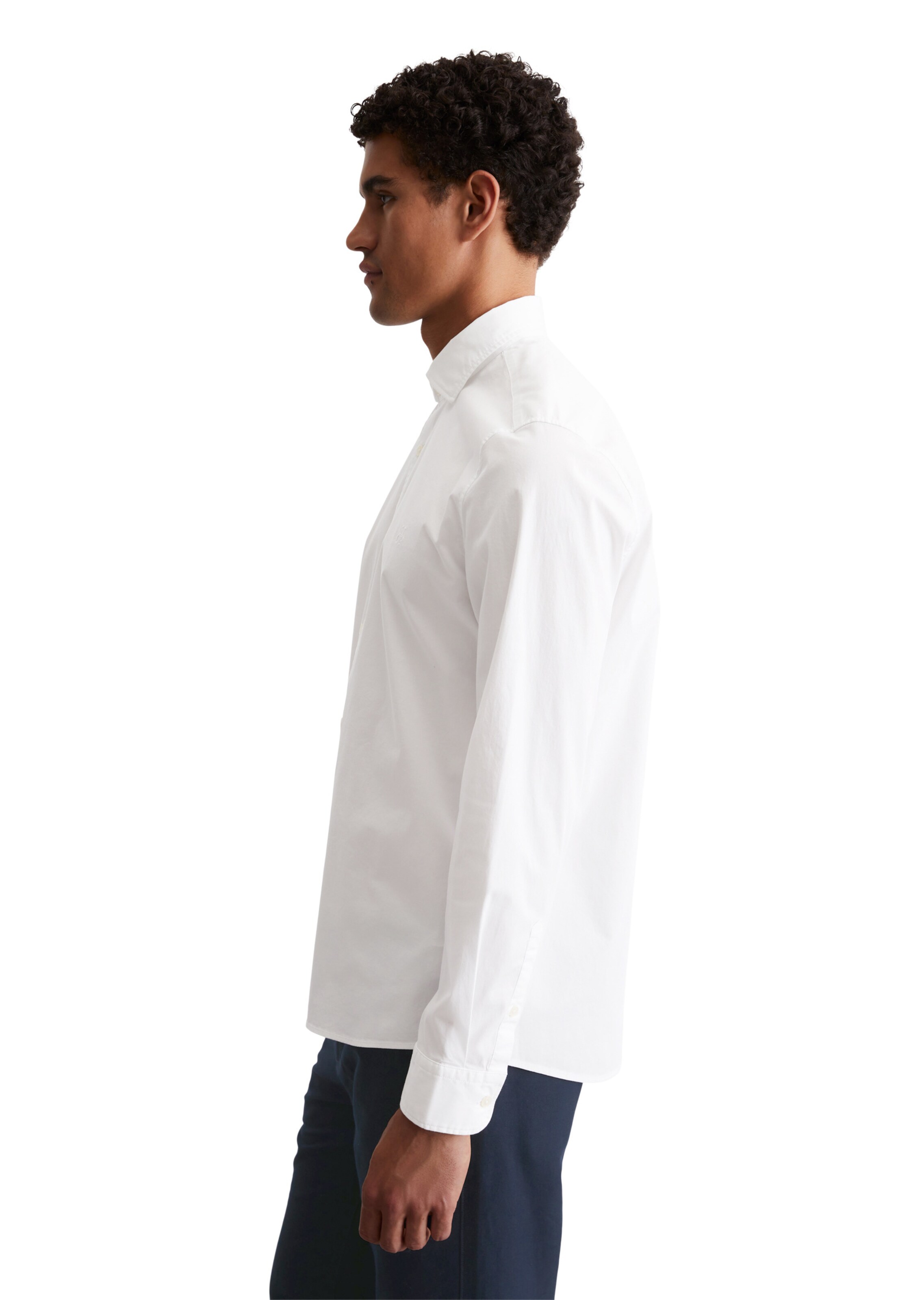 Marc O'Polo Regular Fit Hemd in Weiß