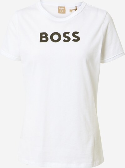 BOSS Orange T-Shirt in schwarz / weiß, Produktansicht