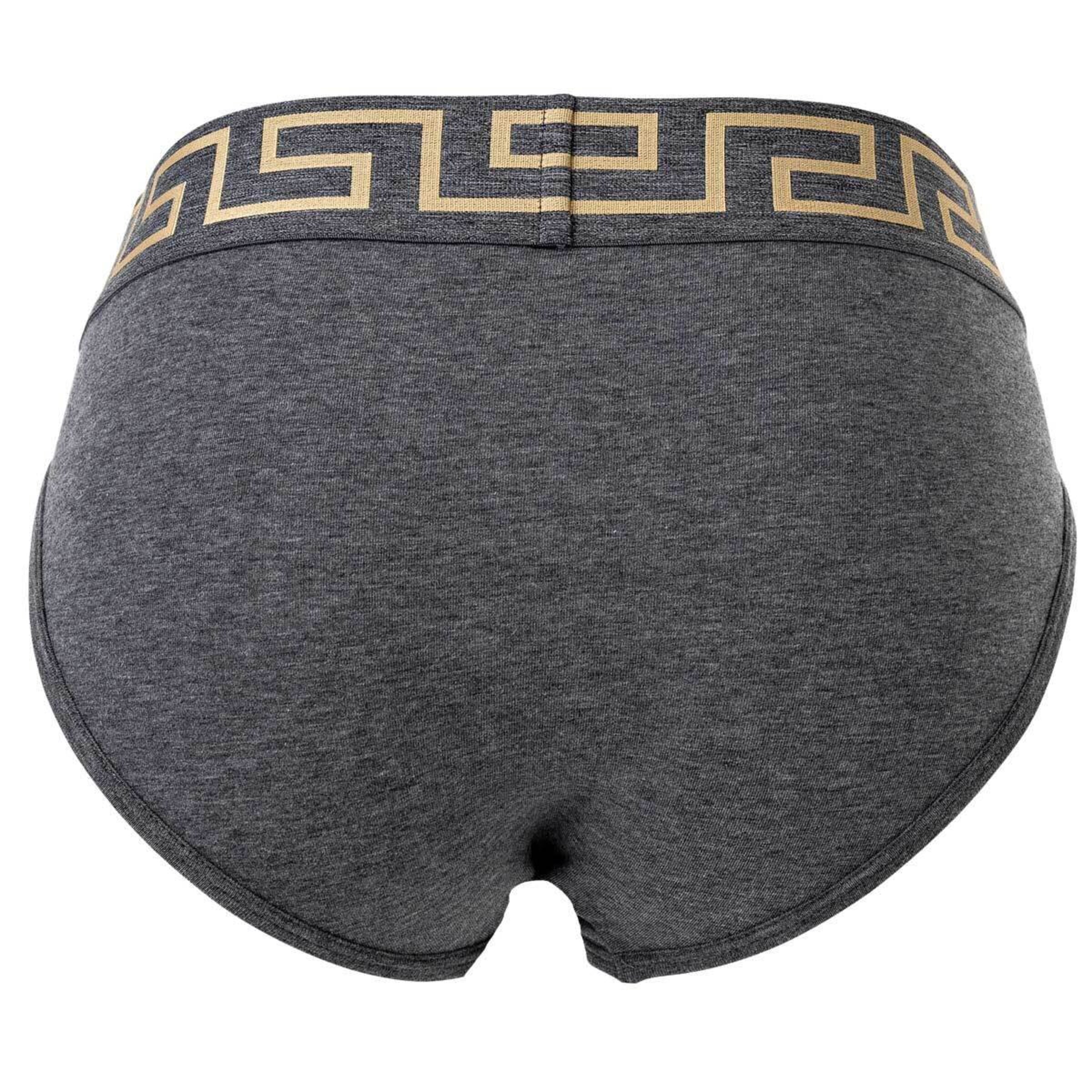 VERSACE Slipy w kolorze szary