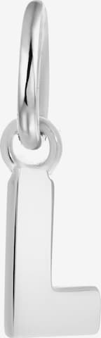 Lucardi Pendant in Silver: front