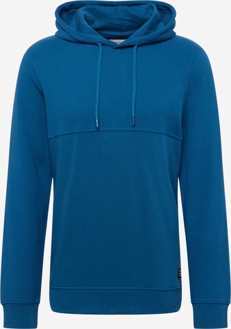 TOM TAILOR DENIM Sweatshirt in Blauw: voorkant