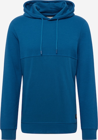 TOM TAILOR DENIM Sweatshirt in Blue: front