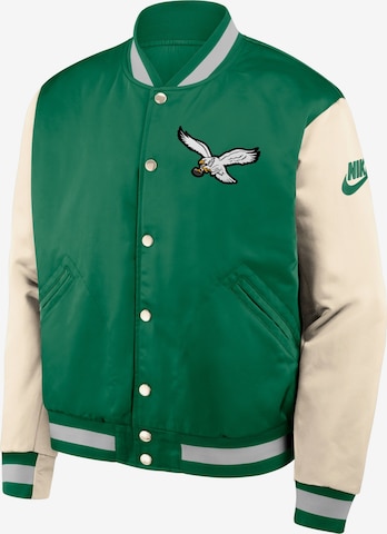 NIKE Athletic Jacket 'Philadelphia Eagles Nike Legacy NFL' in Green: front
