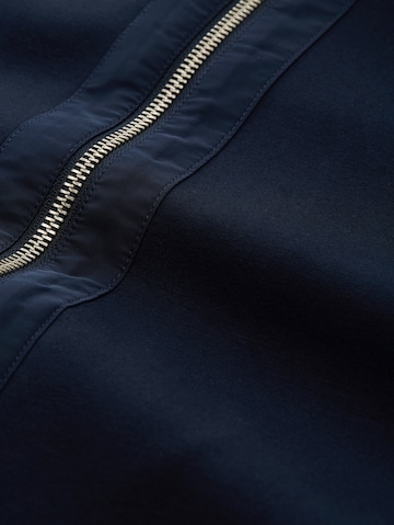 Veste de survêtement TOM TAILOR en bleu